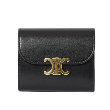 CELINE Small Flap Triomphe 凱旋門翻蓋錢包-